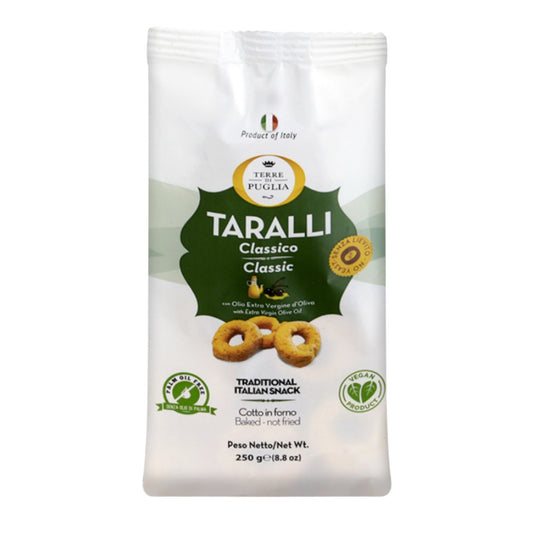 Terre Di Puglia Classic Taralli With Olive Oil 250g
