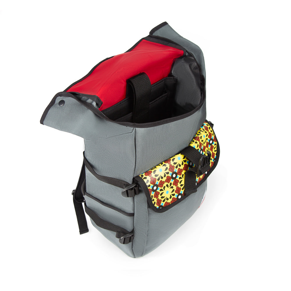 Visit Sicily Silvercup Backpack