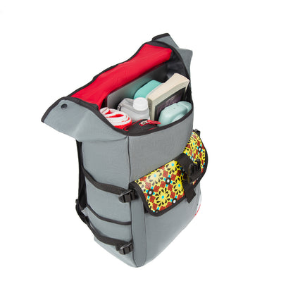 Visit Sicily Silvercup Backpack