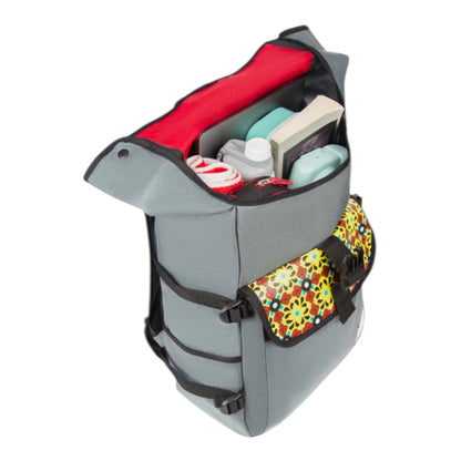 Visit Sicily Silvercup Backpack