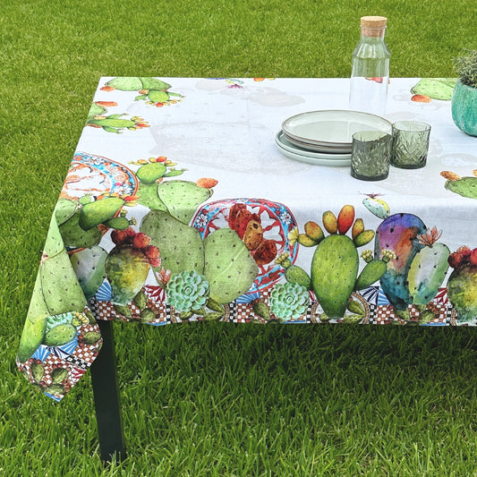 Cactus Tablecloth 160 X 250 cm