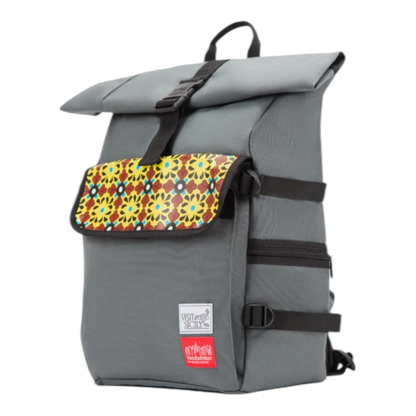 Visit Sicily Silvercup Backpack