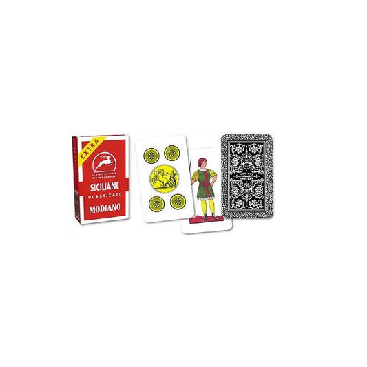 Playing cards Siciliane Modiano